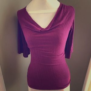 Mossimo Sheer Bell Sleeve Tunic Top